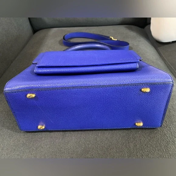 Rare Vintage CELINE Clasp Leather 
Handbag & Wallet - Picture 4 of 17